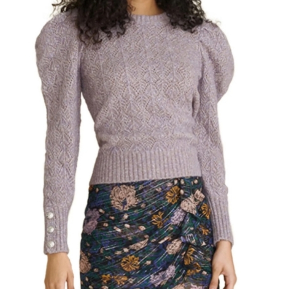 ❌️SOLD❌️Nwt Veronica Beard Novah crew neck Sweater Women's Large - Picture 13 of 15